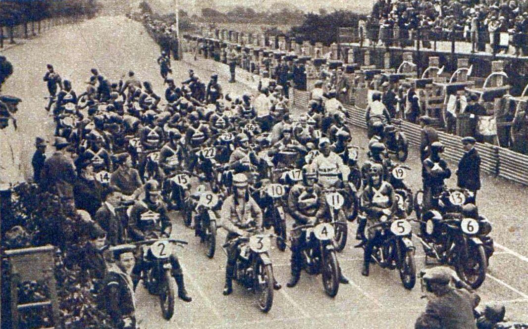Départ du Tourist Trophy 1926