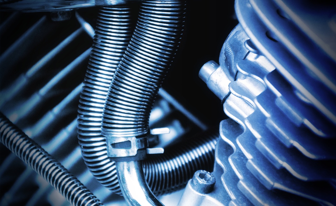 moteur de moto de course