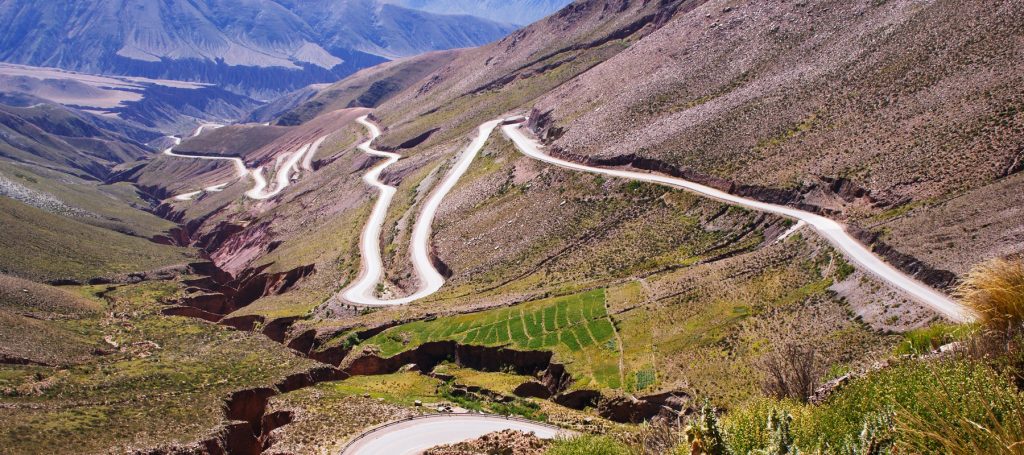 route de montagne argentine