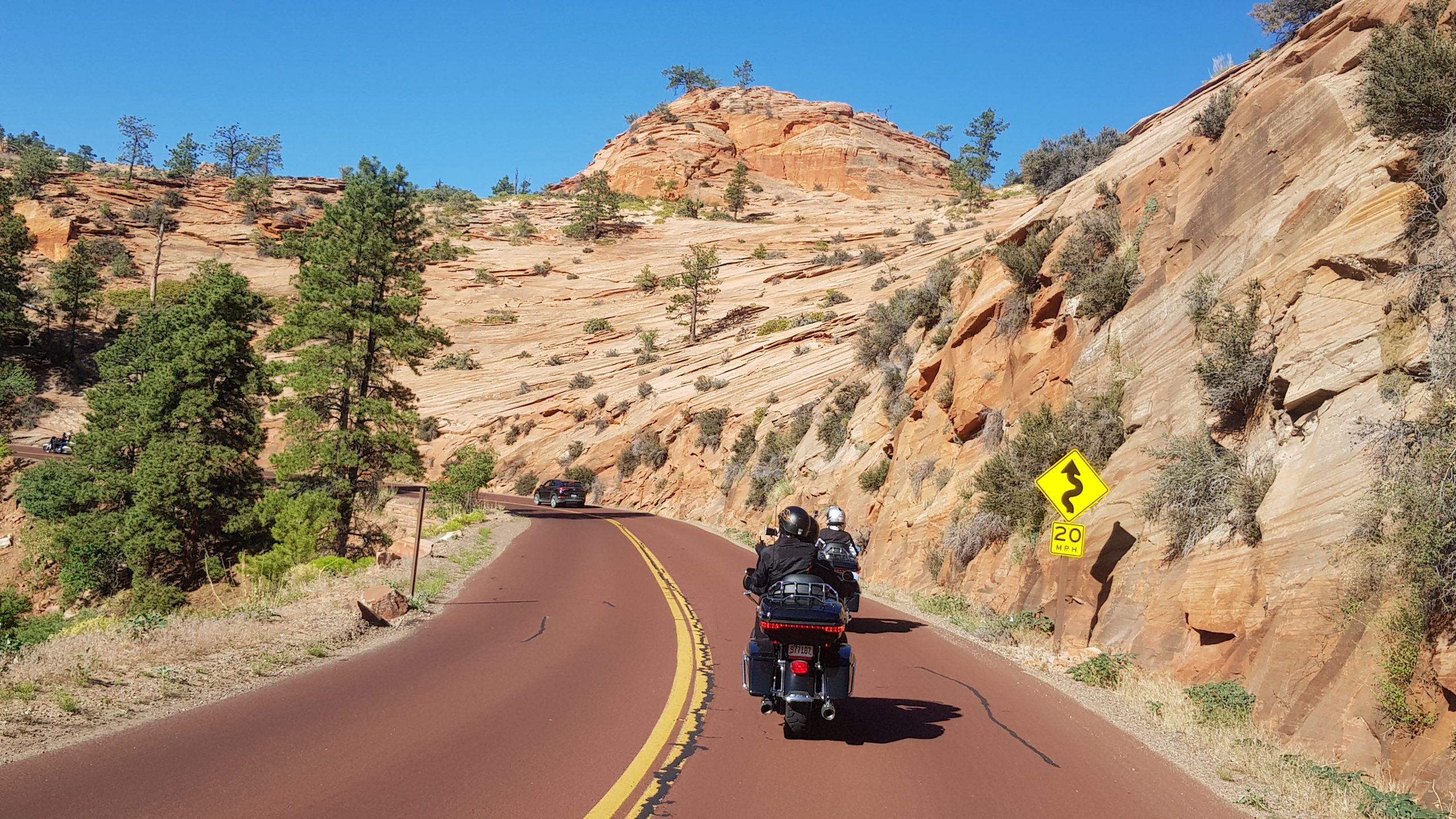 Zion National Park à moto