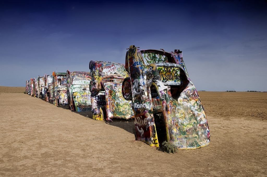 Cadillac Ranch road trip