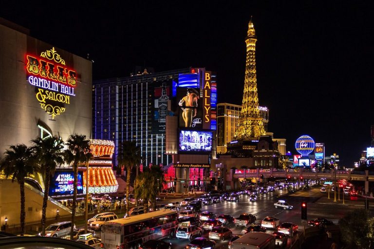 Las Vegas à moto