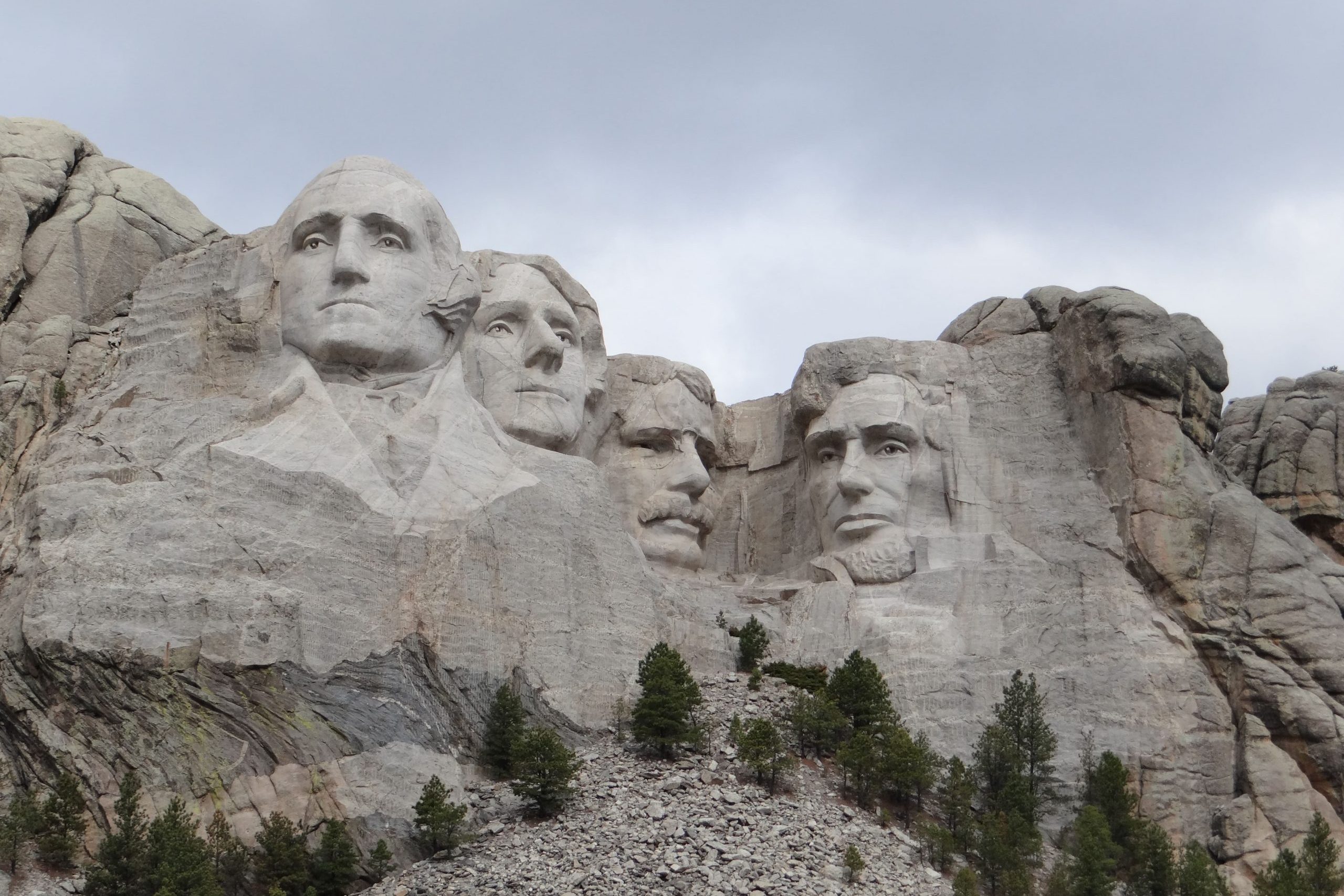road trip moto mont rushmore