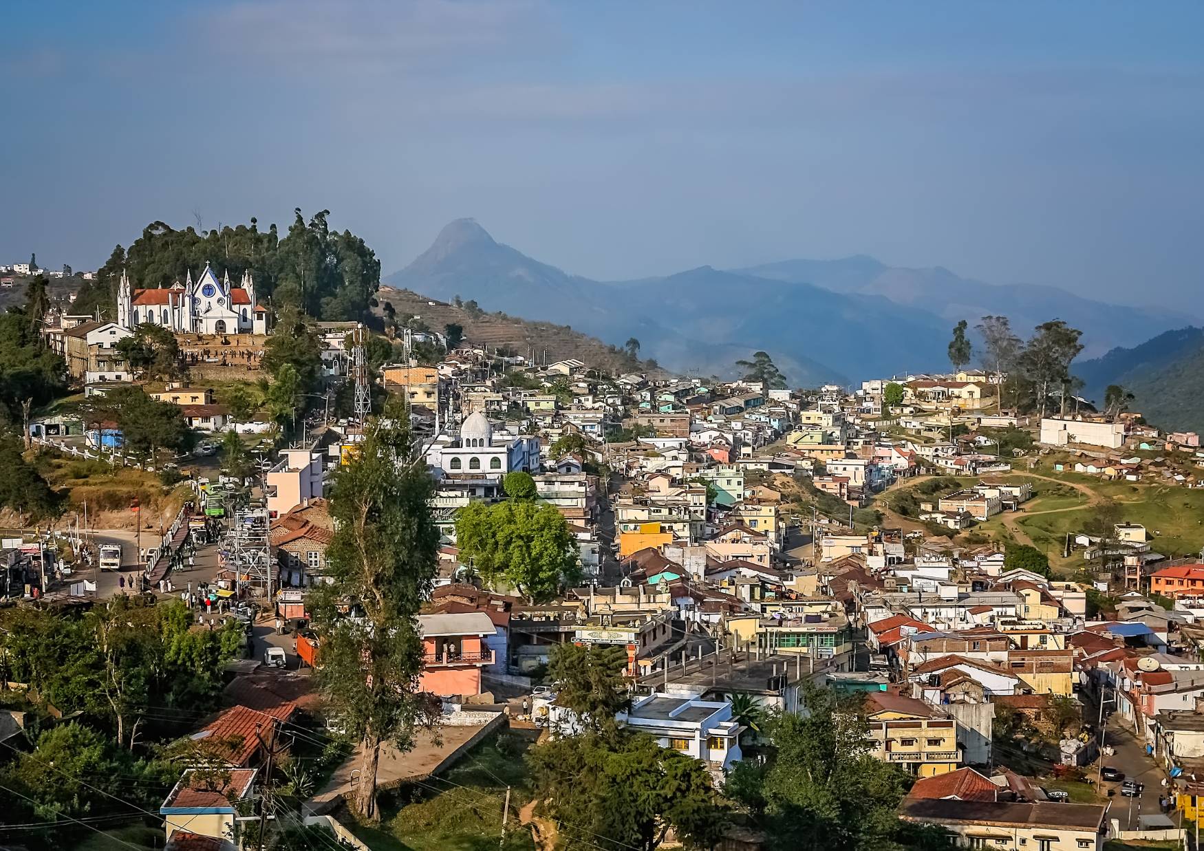 Kodaikanal ville d'inde du sud