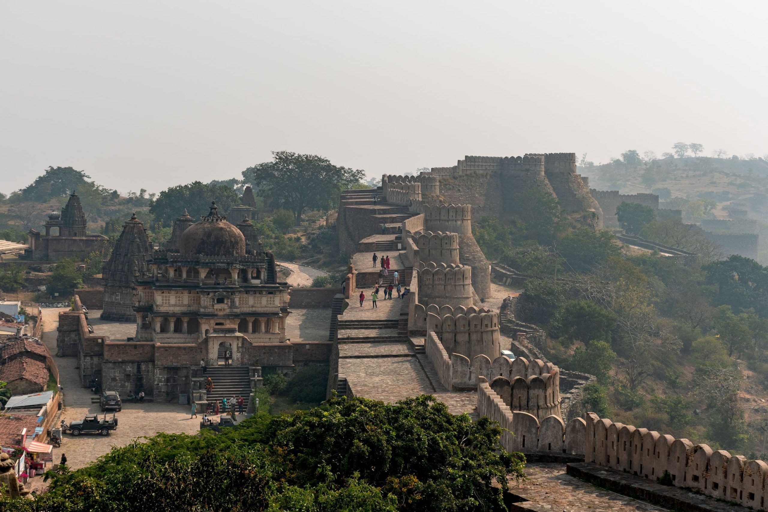 road trip en Inde - fort de Kumbhalgarh