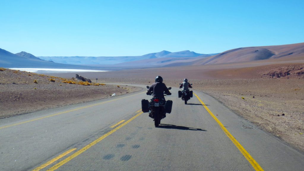 cordillere des andes moto trail