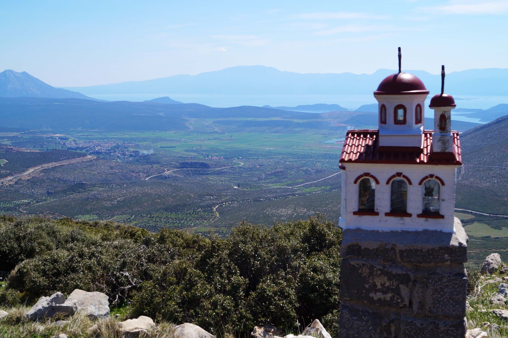 road trip moto grece