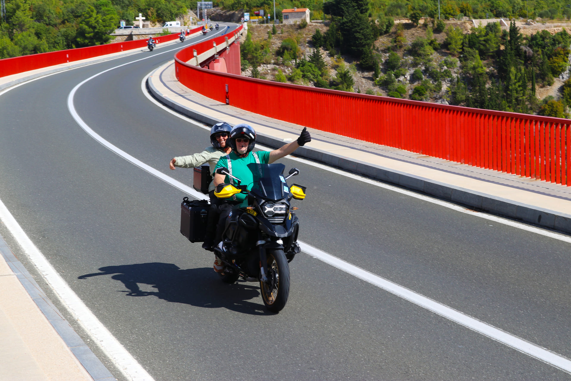 road trip moto croatie