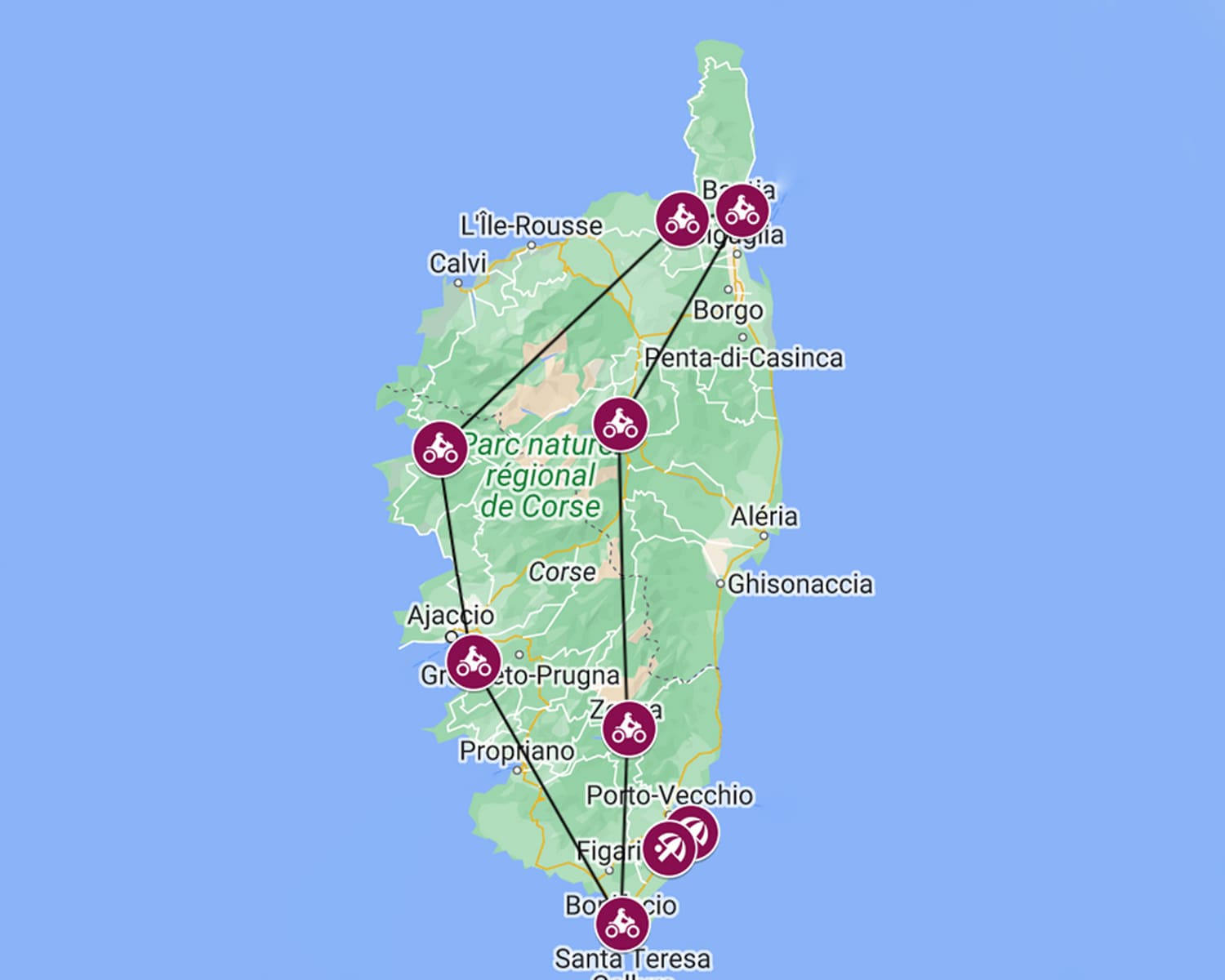 map-corse