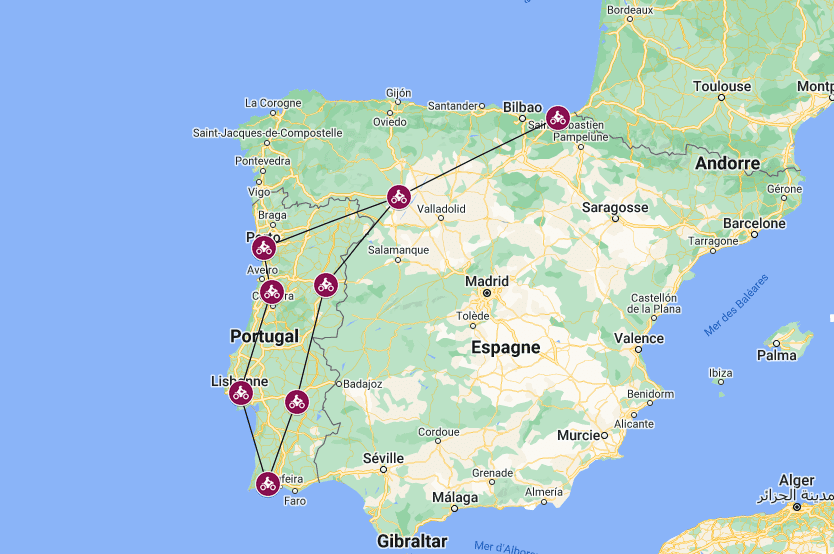 le grand tour du portugal à moto
