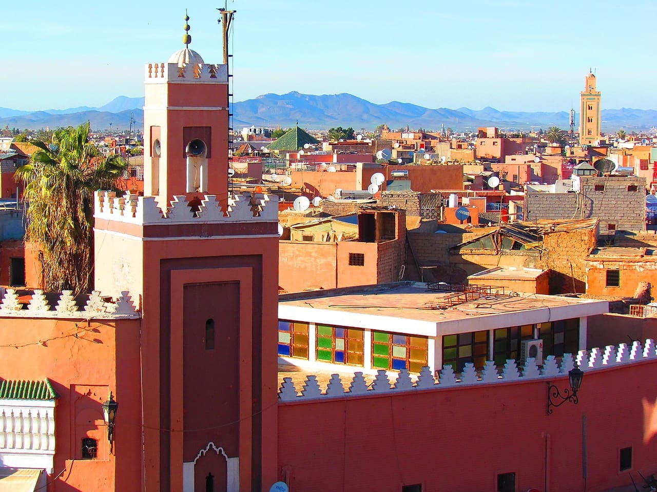 marrakech maroc moto