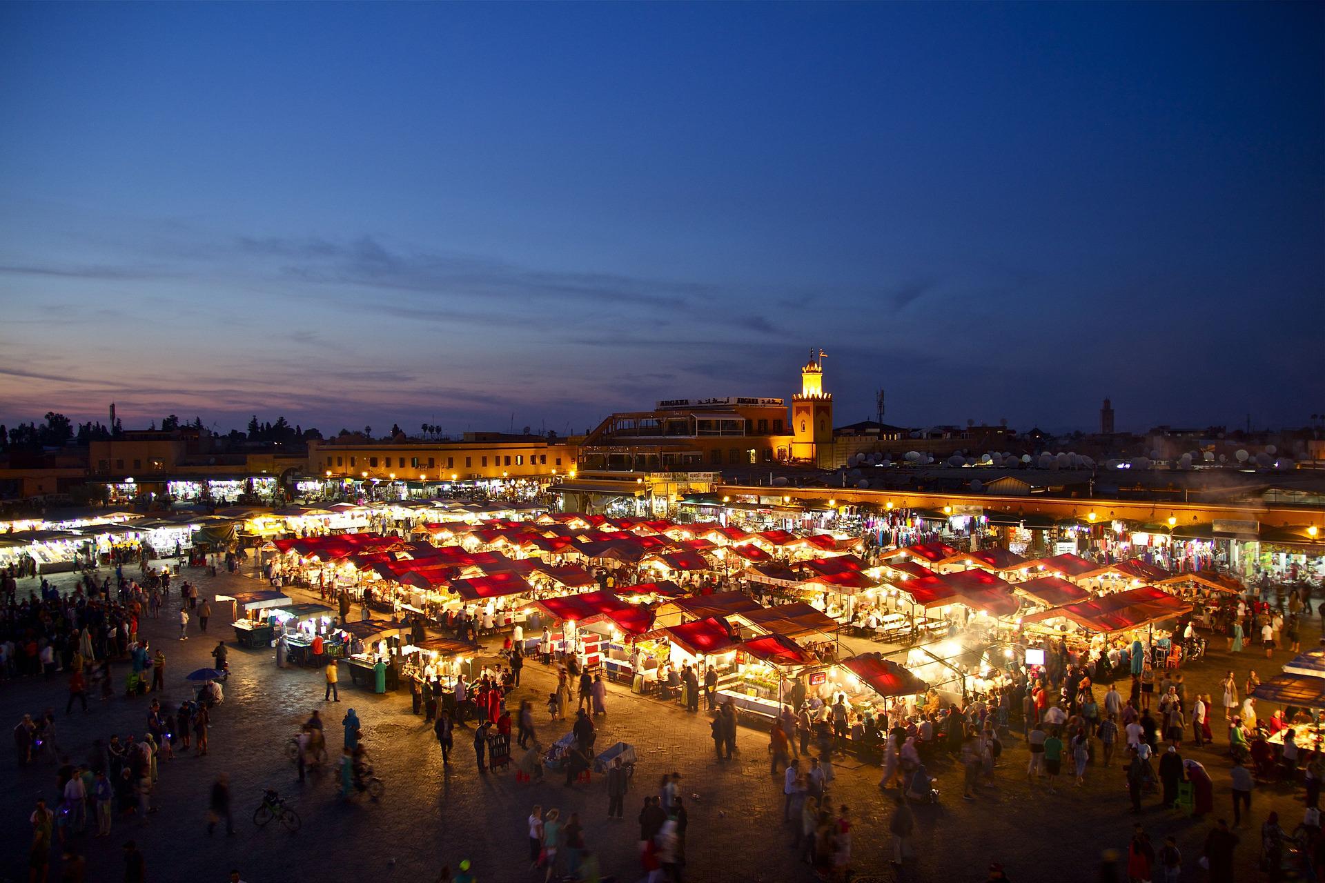 voyage moto marco marrakech