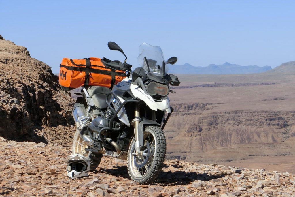 voyage moto namibie