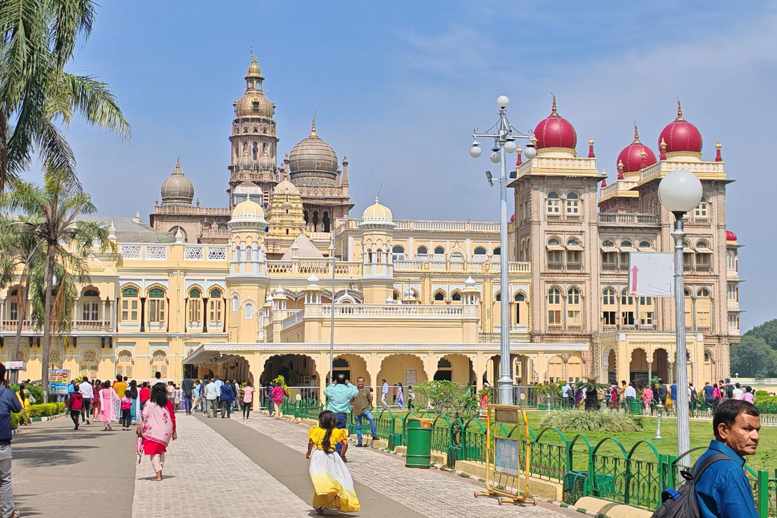 palais du Maharaja à Mysore en Inde du sud