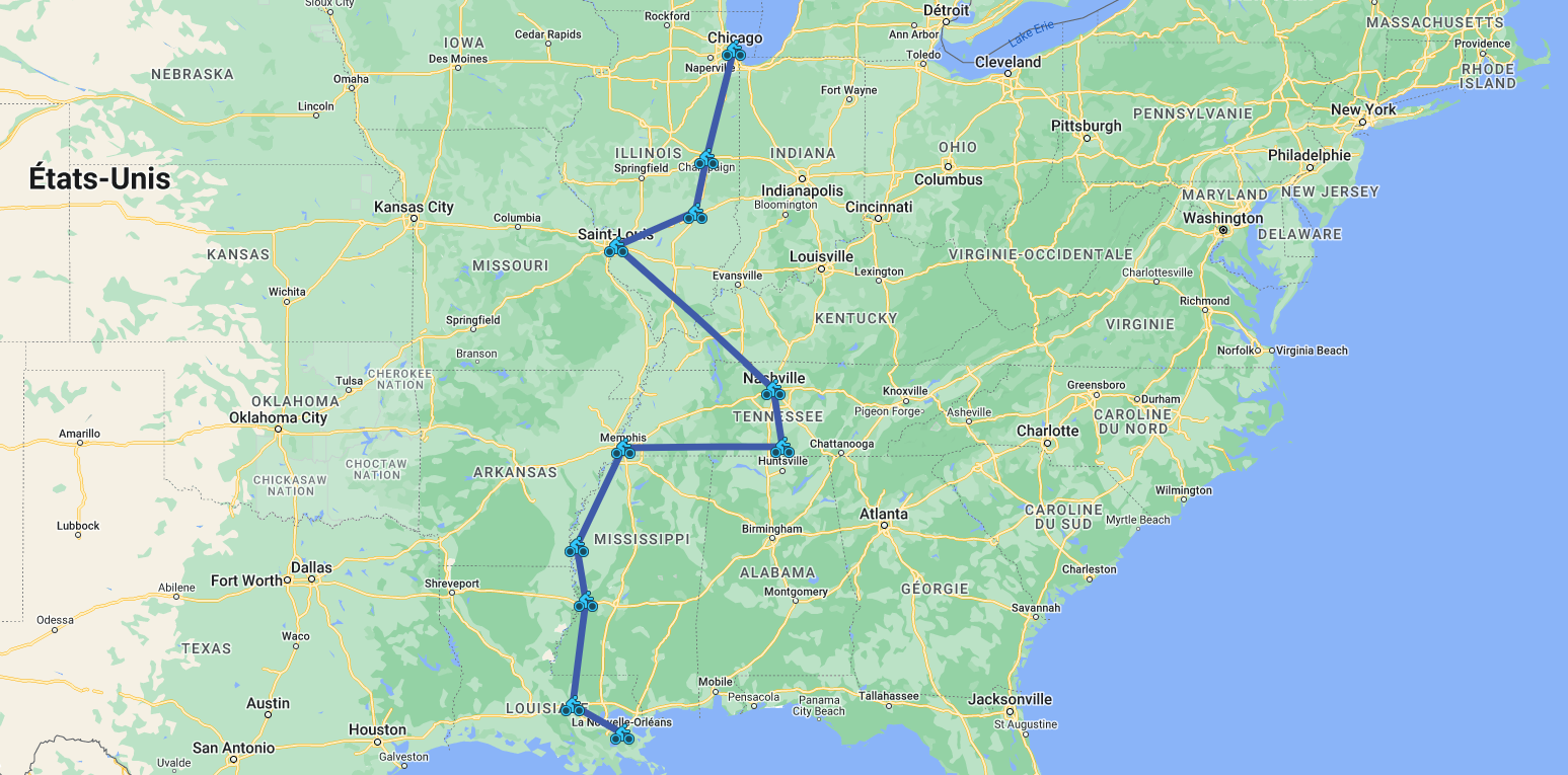 route du blues