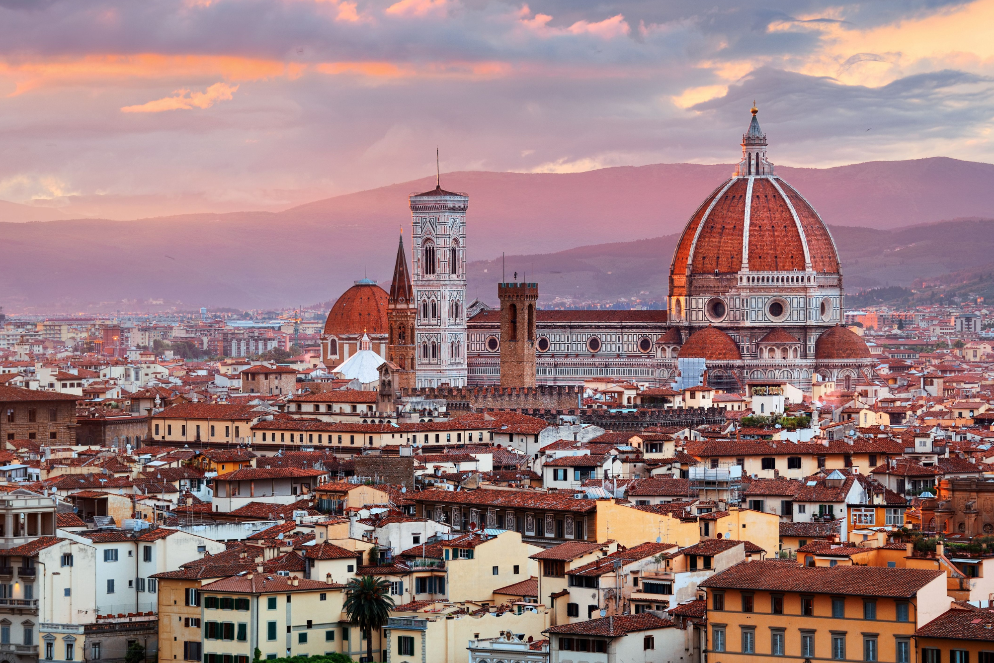 florence au crépuscule