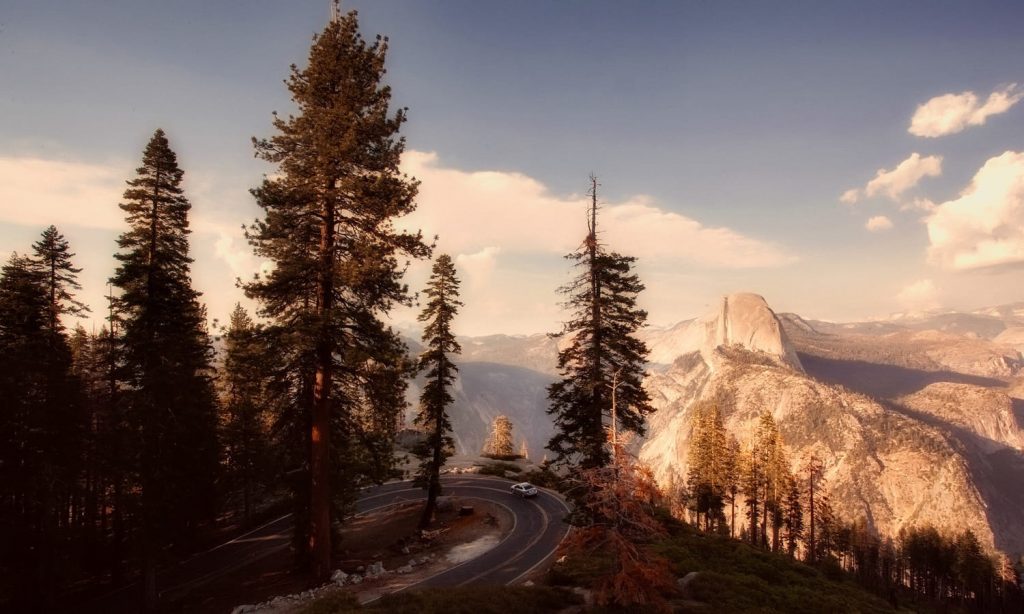 yosemite à moto