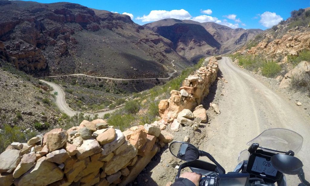 afrique du sud à moto