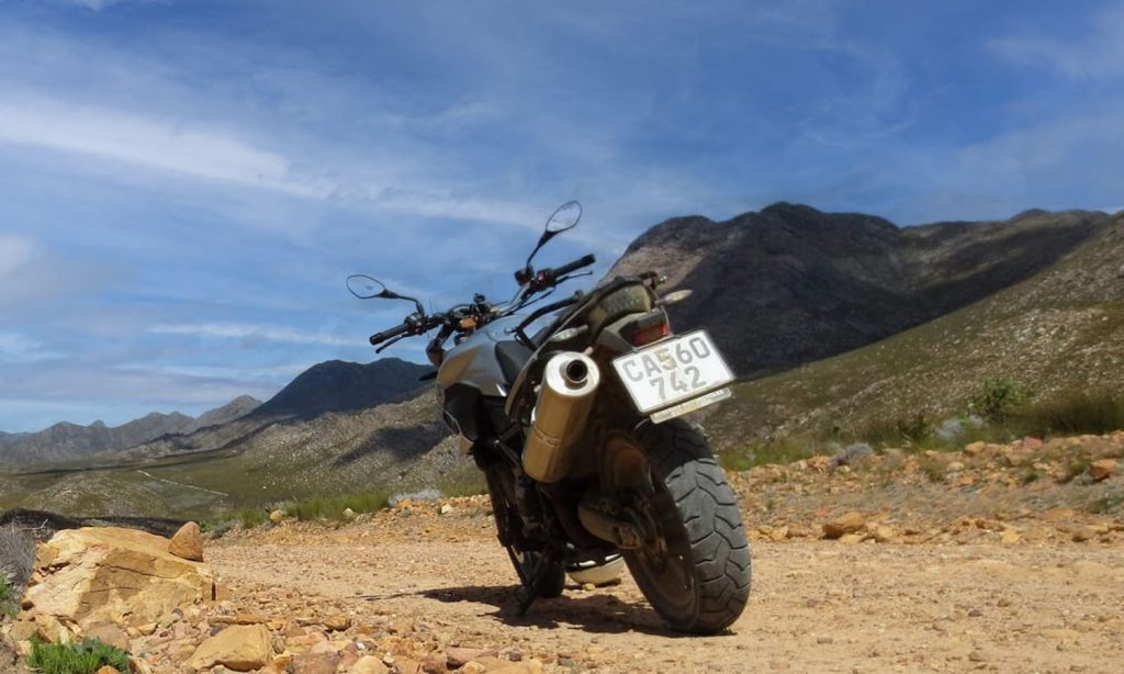 afrique du sud à moto