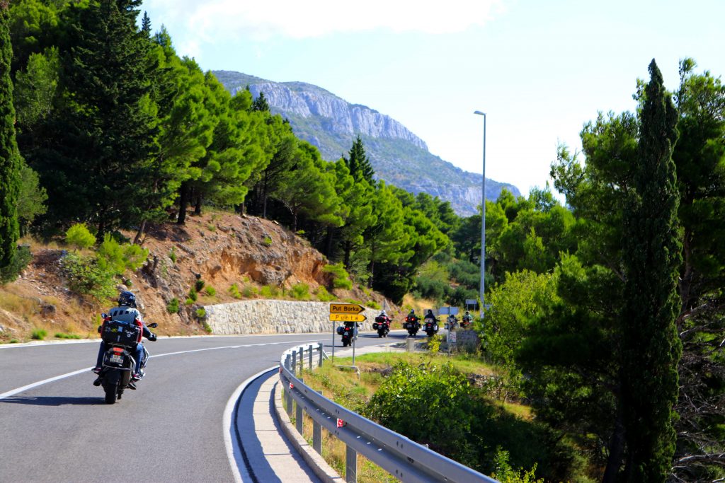 visiter la croatie à moto