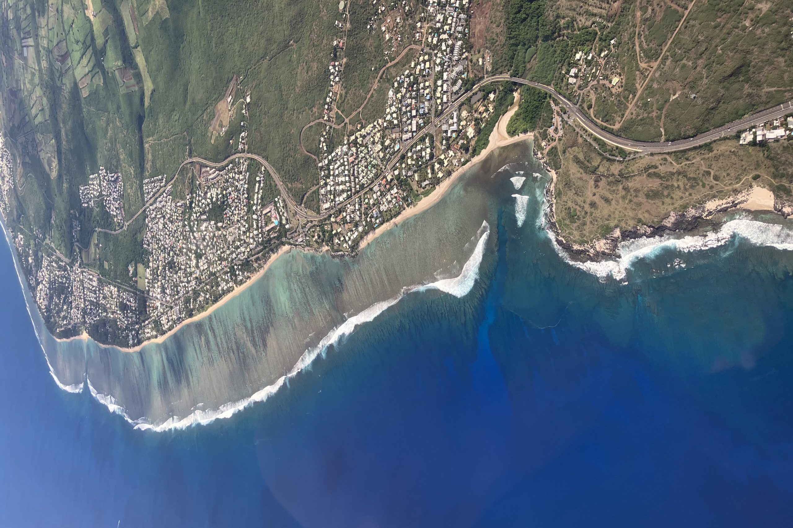 la réunion à moto