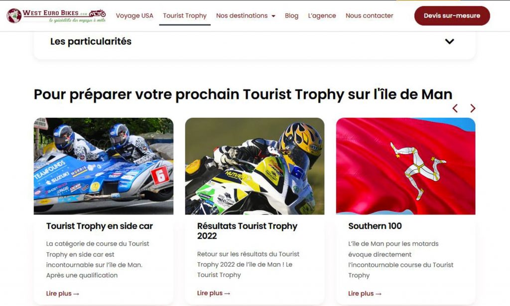 regarder le tourist trophy