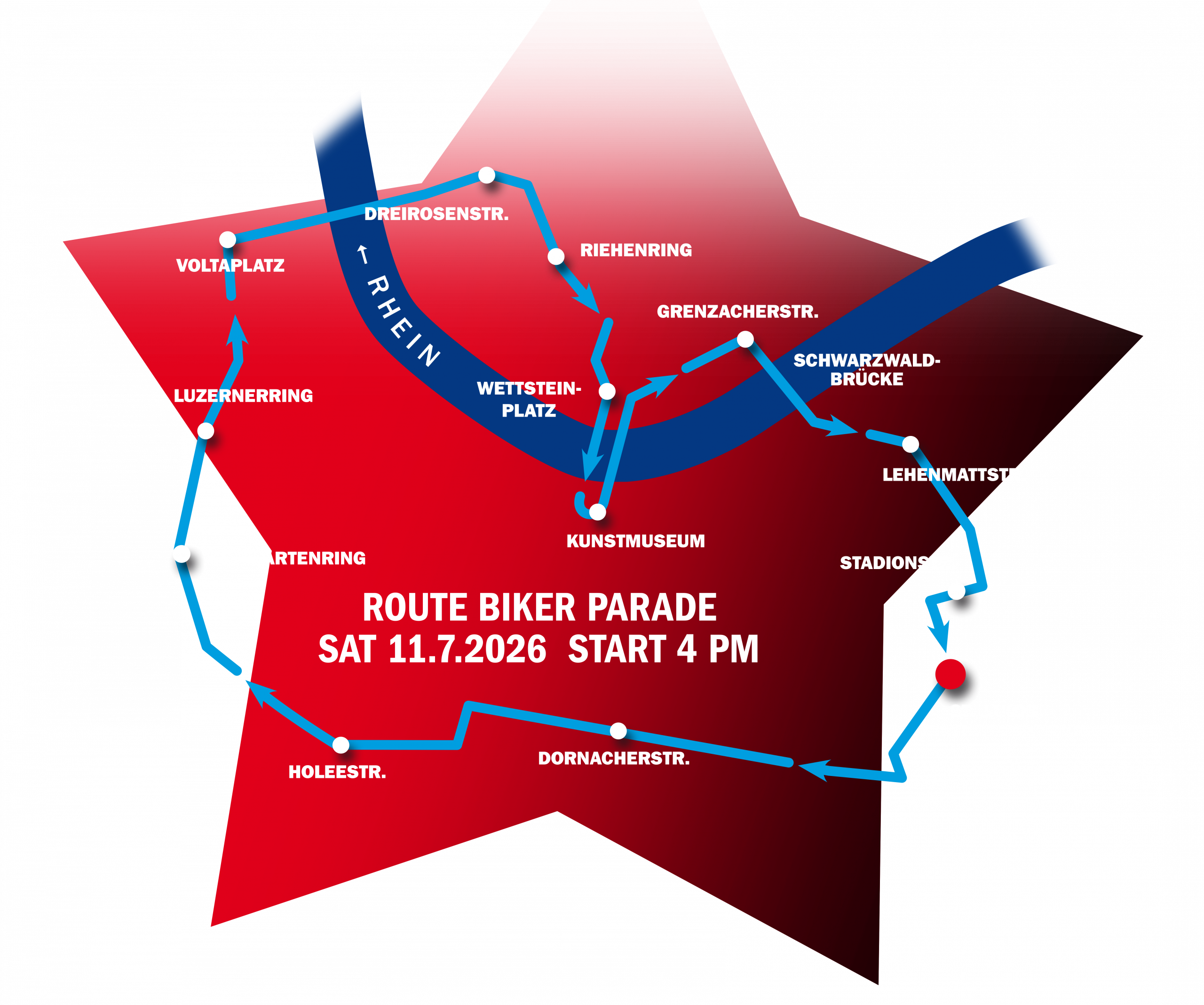 parade biker days basel