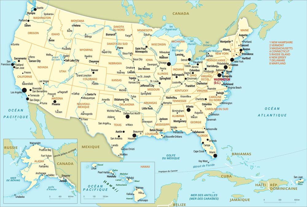Top 10 Des tats Les Plus Peupl s Des Etats Unis SZLHOD