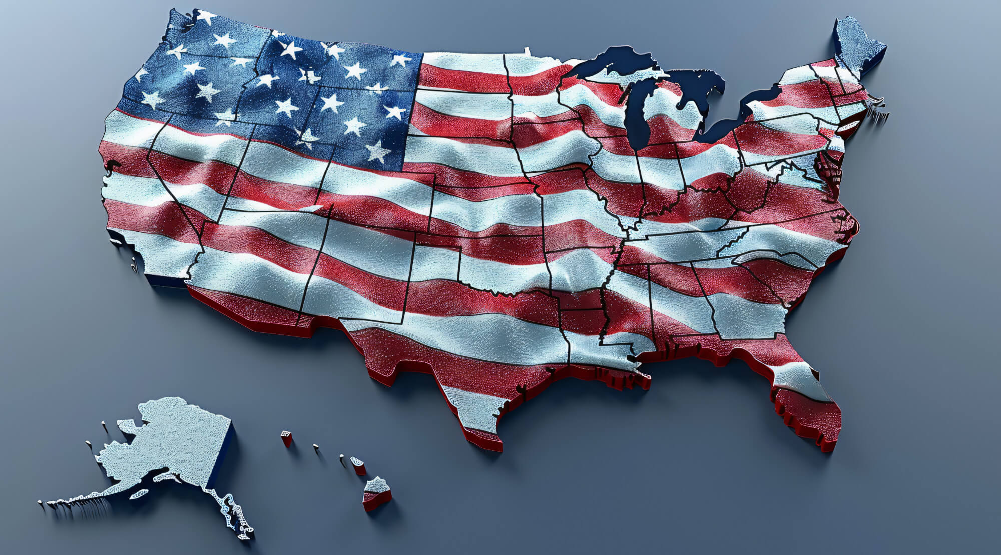 Carte Des tats Unis Carte G ographique Des USA