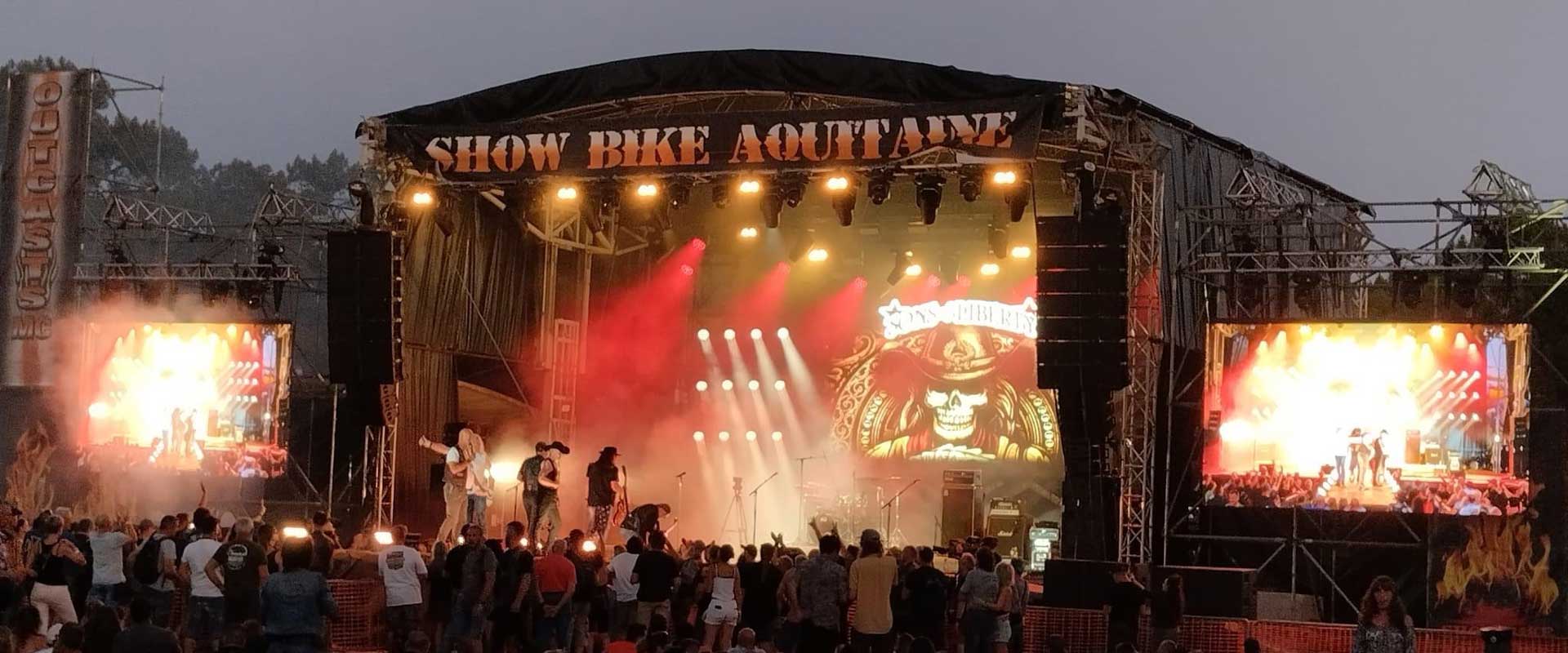 concert show bike montalivet