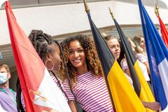 cérémonie de départ du bol d'or