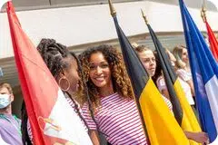 cérémonie de départ du bol d'or