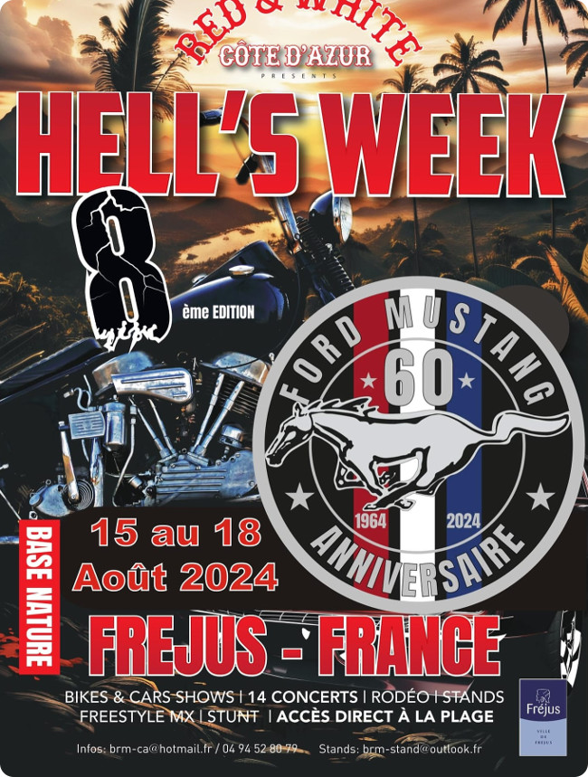 affiche hell's week 2024