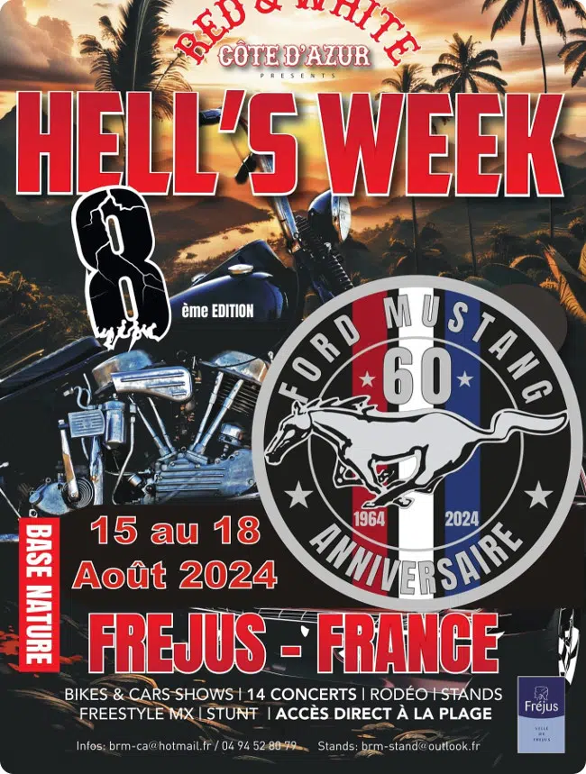affiche hell's week 2024