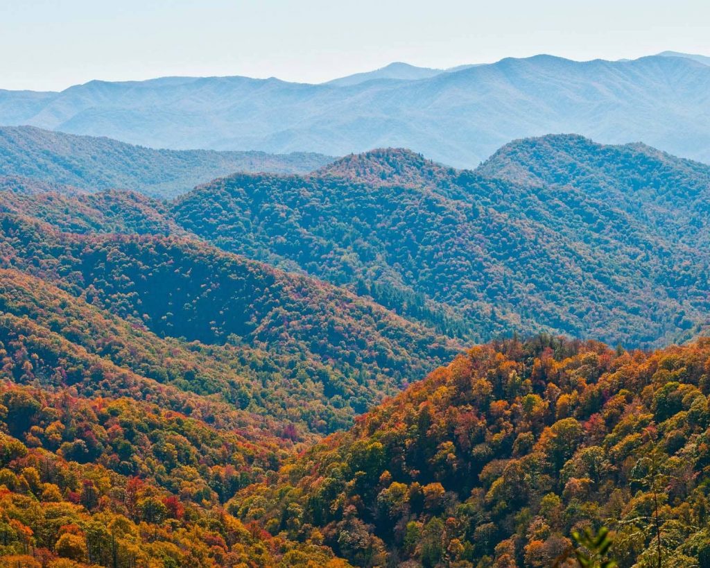 les paysages montagneux des usa