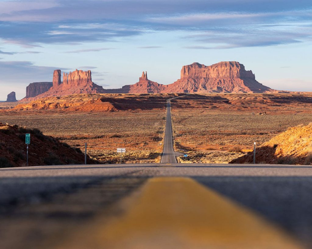 les différents paysages aux usa désert mojaves
