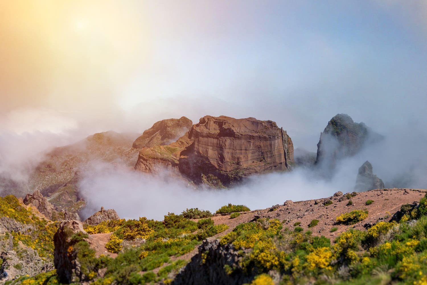 les plus beaux lieux madere pico do arieiro