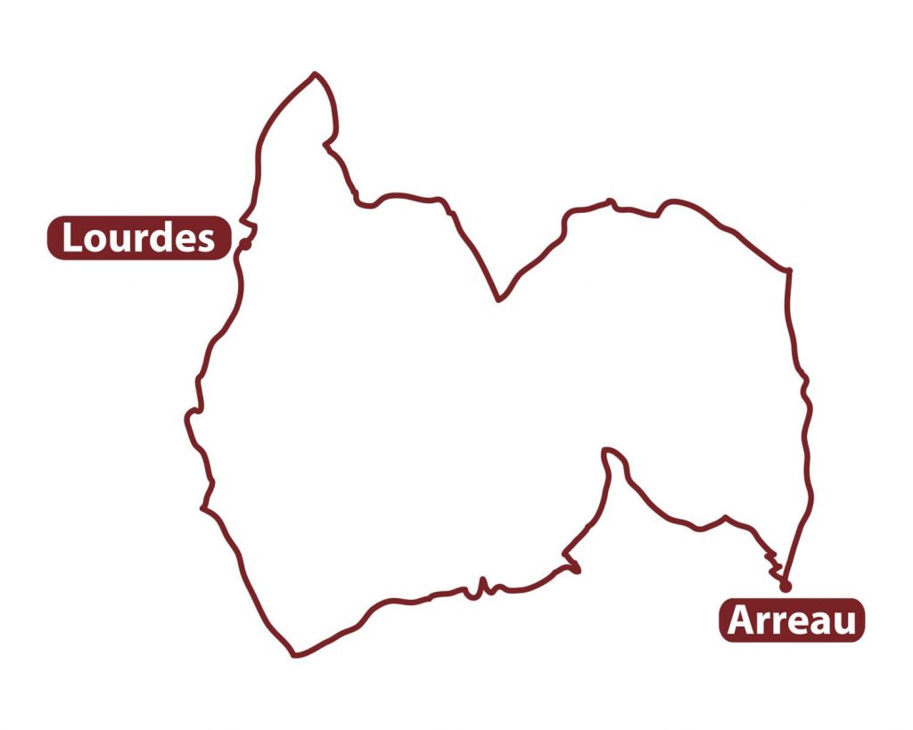 carte du col du tourmalet en moto