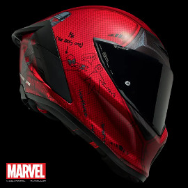 casque moto avengers deadpool