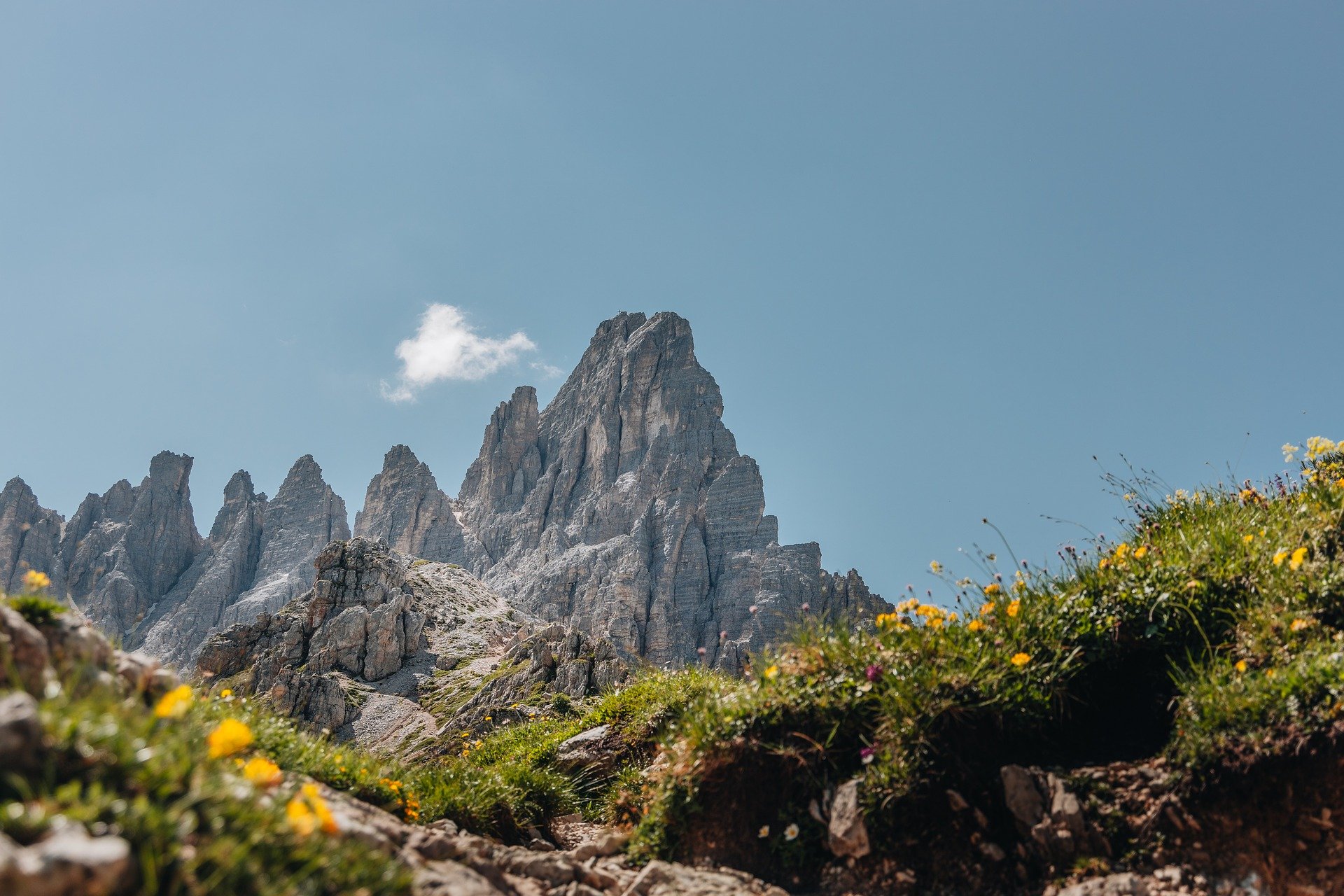 montagnes dolomites