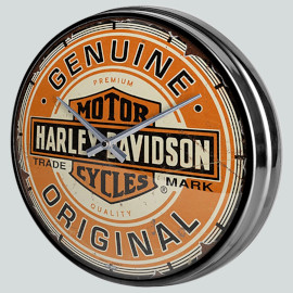 horloge murale moto harley davidson