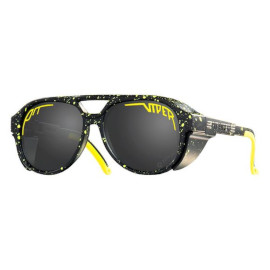 lunette moto cosmos exciter noir et jaune