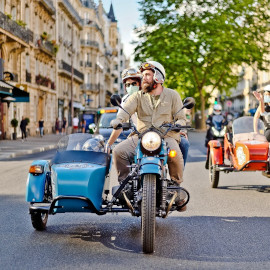 coffret cadeau cap adrenaline balade side car paris