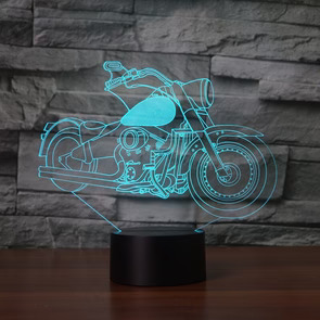 lampe 3d moto harley davidson