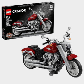 lego creator expert harley davidson fat boy