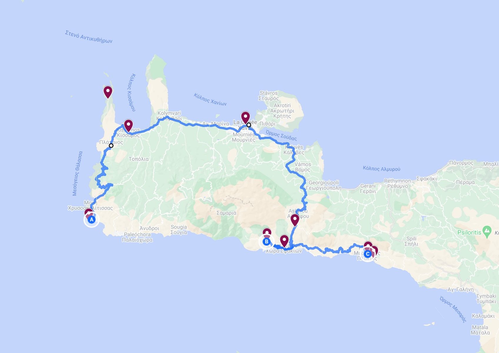Les 10 plus belles routes de Grèce en moto