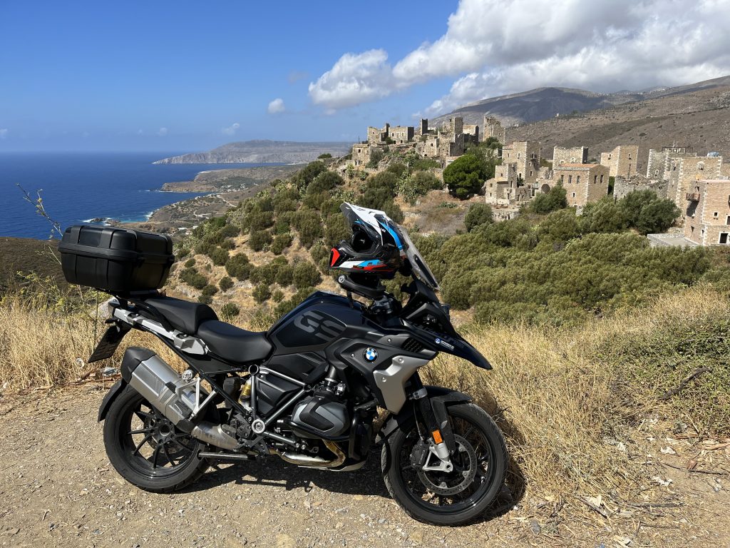 road trip moto en Grèce