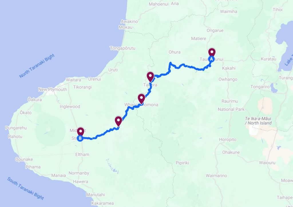 Itinéraire Forgotten World Highway une des meilleurs routes en Nouvelle Zélande