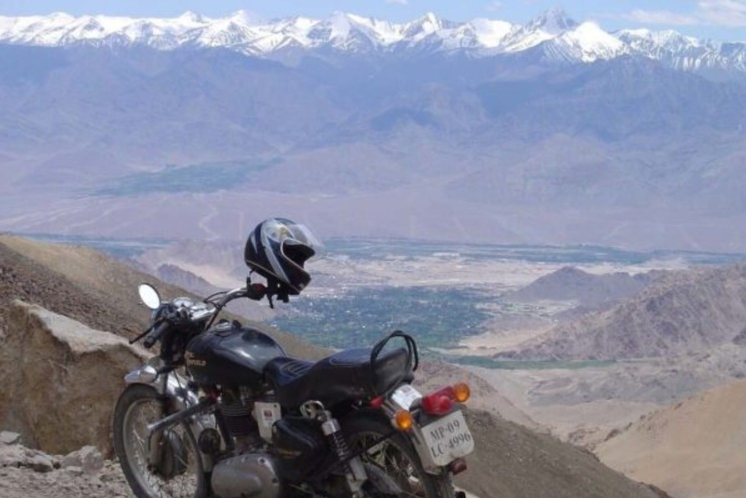 Itinéraire moto Himalaya en moto col Khardung La