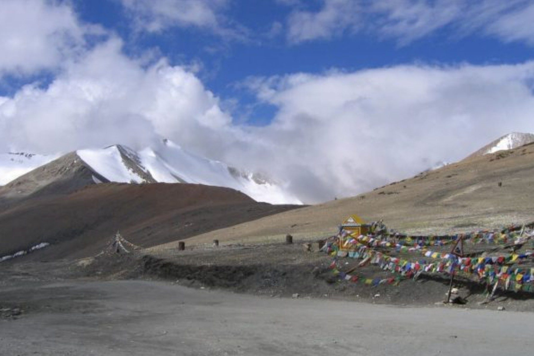 Road trip moto Himalaya col Tanglang La